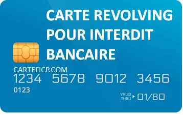 CARTE CRÉDIT REVOLVING POUR INTERDIT BANCAIRE 2026