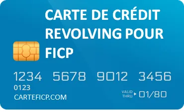 CARTE DE CRÉDIT REVOLVING POUR FICP 2026